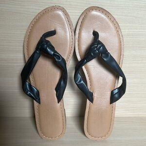 Express Black Flip Flops 7